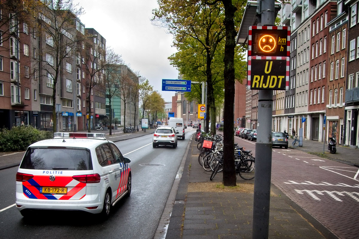 Smiley op de Valkenburgerstraat