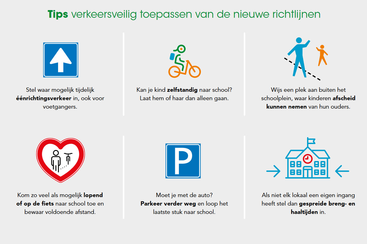 Hoe minder auto’s rond de school, hoe minder maatregelen nodig zijn