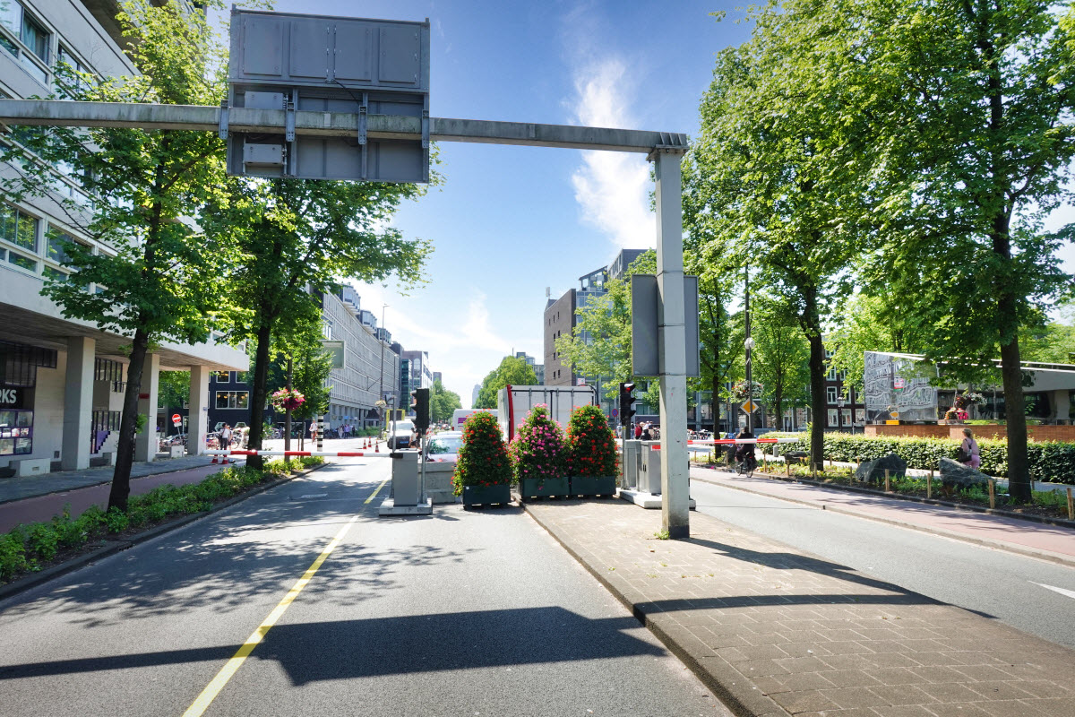 Knip in de Weesperstraat